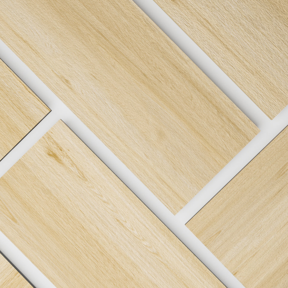 Modern White Oak - Natural Wood Look - QuickFit Vinyl Flooring