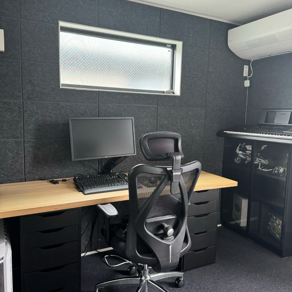 Charcoal Gray - Shush Soundproof Panels