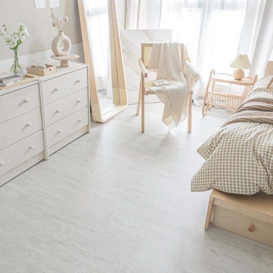 Nordic White Chestnut - Natural Wood Look - QuickFit Vinyl Flooring