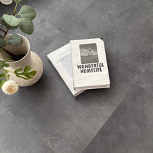 Dark Gray - Realistic Stone Look - QuickFit Vinyl Flooring